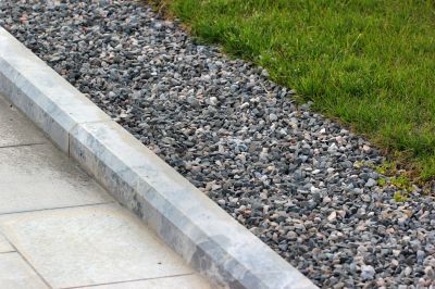 Landscape Gravel Installation