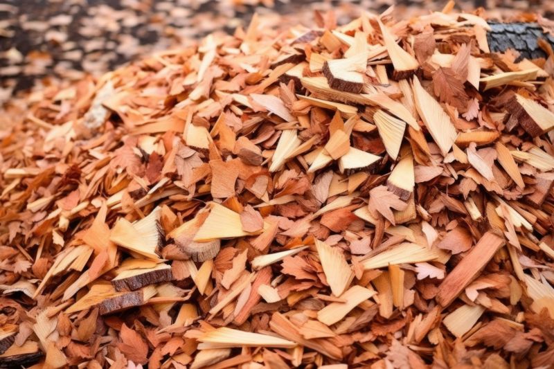 Wood Chip Landscaping