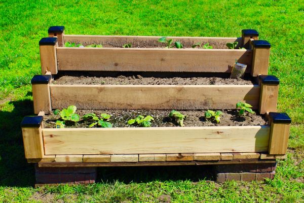 Raised Garden Bed Installation in Gilbert